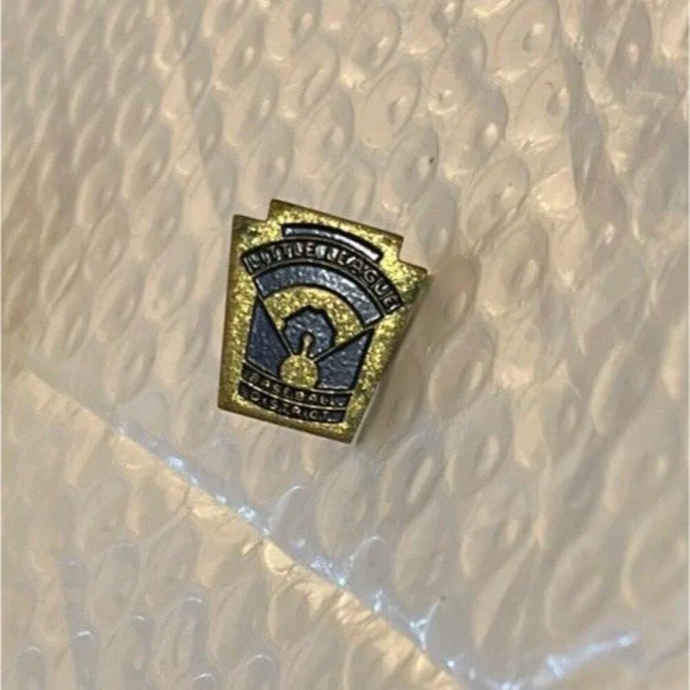 Little League Baseball Distric Tie Pin .75 in x .75 in
